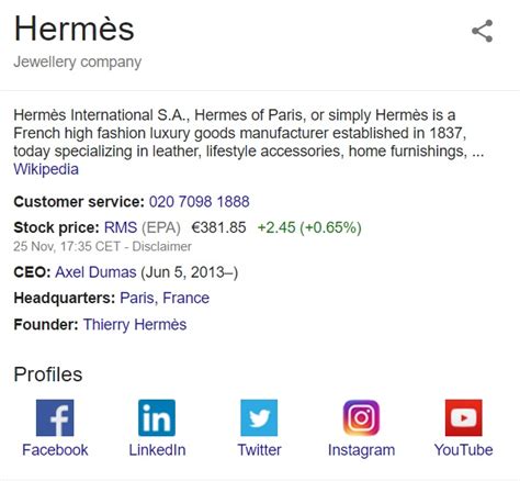 hermes contact details uk